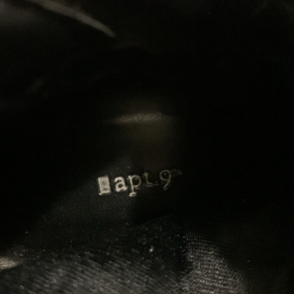 Apt. 9 Quilted/Fur Wedge Boots - Picture 6 of 6